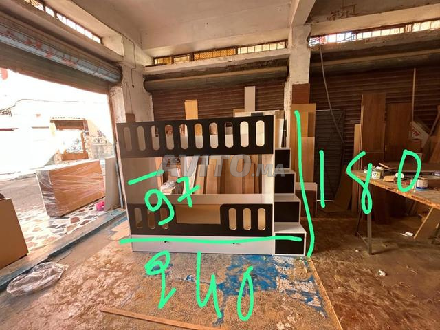 🛏️📌 lit superposé 💯 Design intelligent, élégant😍 - 2