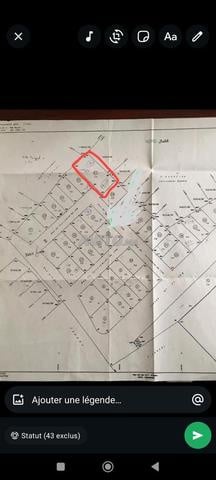 Terrain 582m² à vendre Sidi Bouzid zone villas