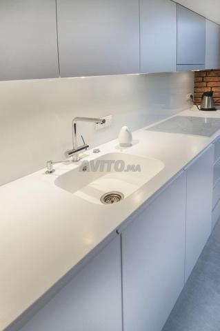 Vasque et cuisine en Corian - 2