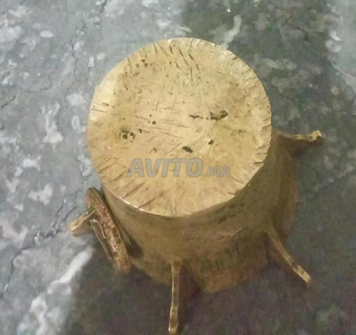 مهراز نحاسي أصيل بحالة جيدة قديم - 2