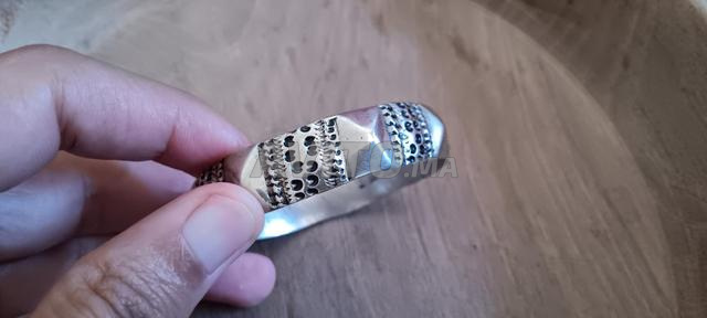 Bague en argent libre ancienne - 2