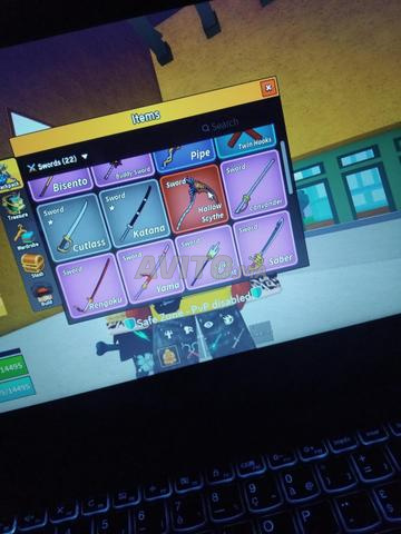 COMPTE ROBLOX BLOX FRUIT MAX LVL - 2