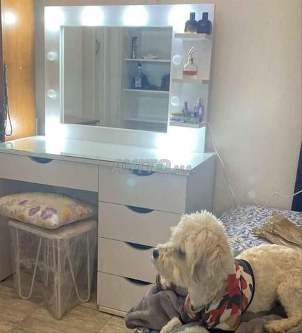 Coiffeuse miroir Hollywood - 2