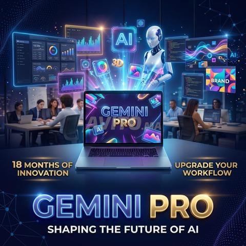 gemini pro 18 months fih ga3 l ba9at dyal google