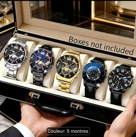 5 Ensembles Montres multifonctionnelles