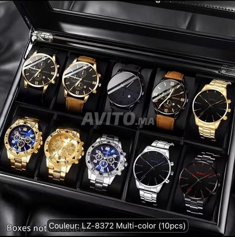 Ensemble 10 montres à quartz