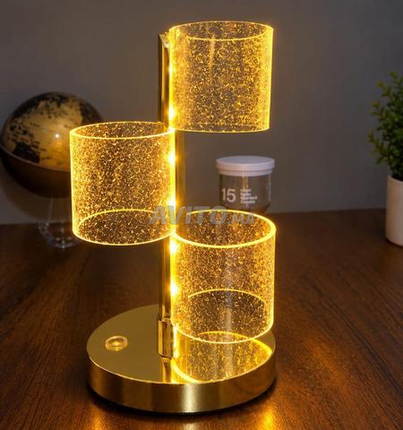 💡 Lampe décorative dorée élégante 💡 - 2