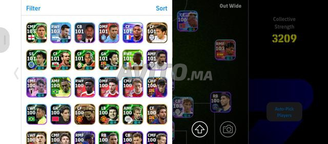 حساب لعبة efootball 001 - 2
