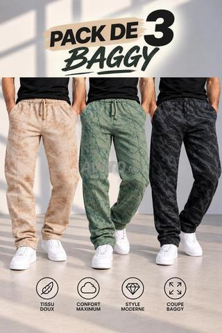 Pack de 3 pantalons avec 3 couleurs