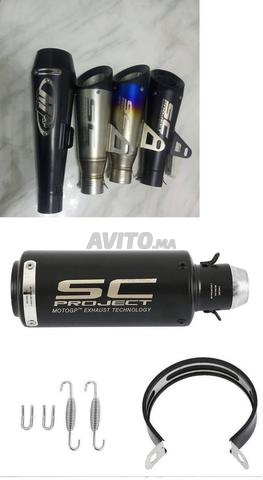 Pot moto SC Project et M4 - 2