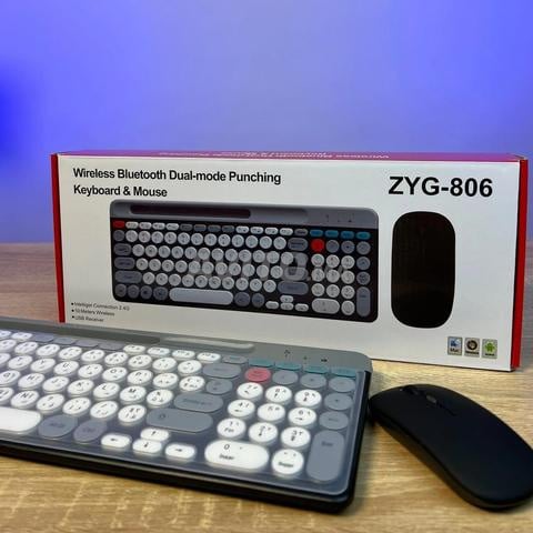Clavier sans fil ZYG-806 avec souris de contrôle