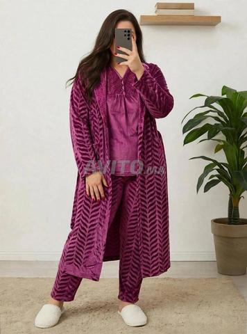 Poncho long 3 pièces 🩷 Vente en gros🩷 - 2