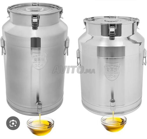 Bidon Inox 304 Huile d'olive 🫒 excellente qualité - 2