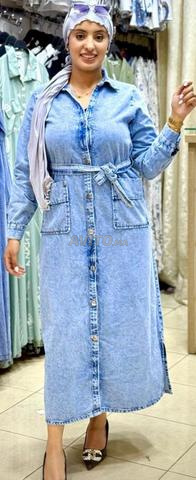 Robe en jean élégante ✨💙
