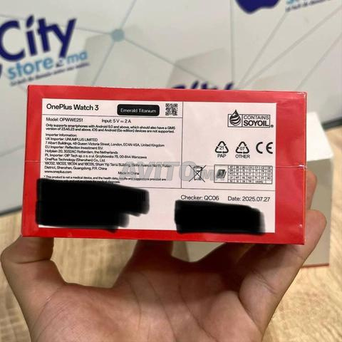 ساعة OnePlus 3 - Emerald Titanium - 46 مم - 2