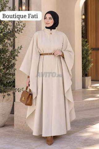 Long manteau design chic et élégant - 2