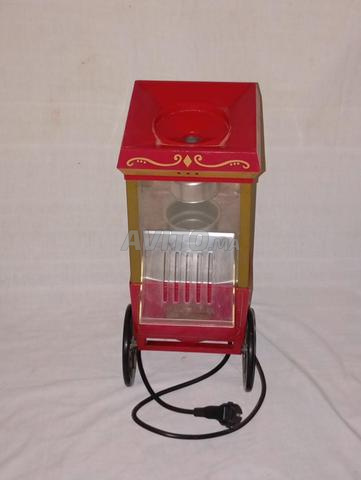 🍿 Machine à Pop-Corn Vintage – Style Rétro Chariot