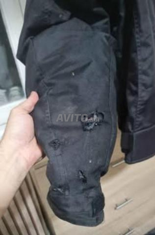 Veste moto noire de la marque Zebra, moto - 2