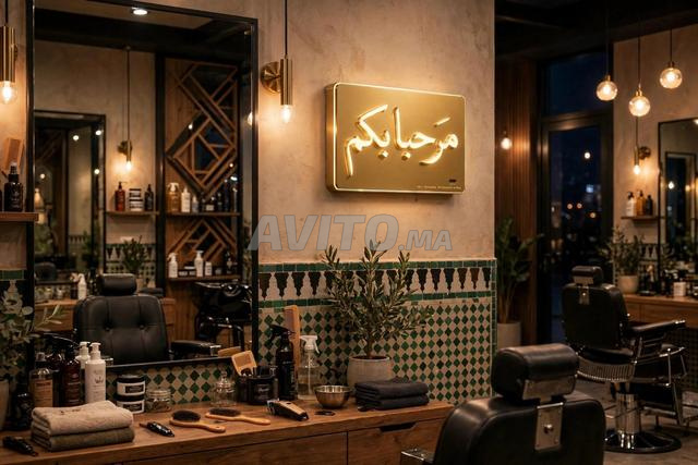 لوحة مضيئة رائعة تجذب العملاء، سهلة في العمل وجميلة خصوصاً في الليل