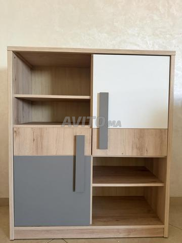 Meuble de rangement en bois moderne – Bon état - 2