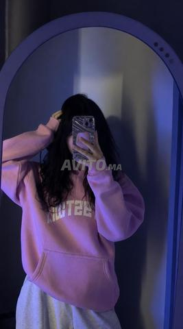 Hoodie Twinzy Rose Clair - Oversize - Neuf - 2