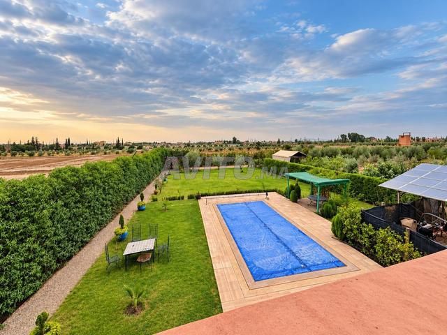 Villa 3 ch piscine jardin Route de Fès Marrakech - 2
