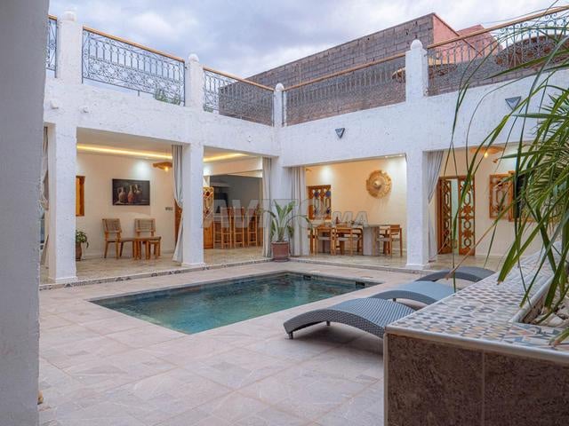 Maison Riad Contemporain avec Piscine & Vue Atlas