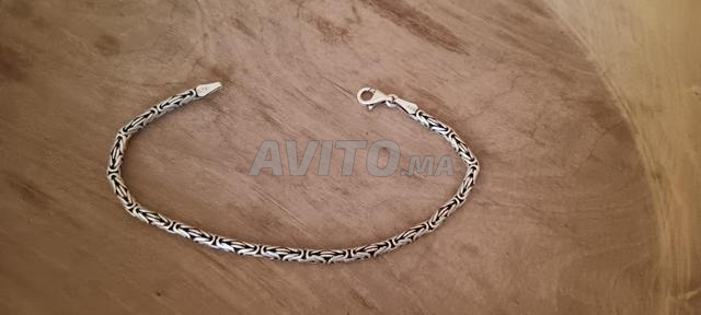 سوار سلسلة فضة 925 - 2