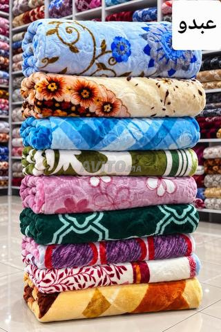 Draps brodés 2 places - 2