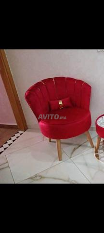 Pouf rond – Couleur au choix - 2
