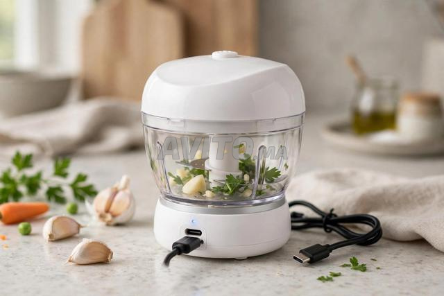 Hachoir électrique mini - rechargeable USB - 2