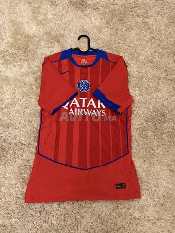 Maillot PSG Third Champions Rouge 2025 2026 Homme - 2