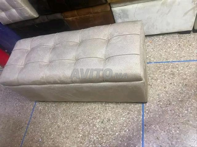 ✨ Pouf Carré avec rangement - 2