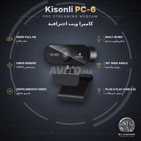 📷 Kisonli PC-6 - Webcam Full HD 🎯 - 2