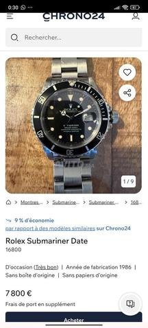 Nouvelle montre venant de l'étranger pour "Baraha", Bienvenue - 2