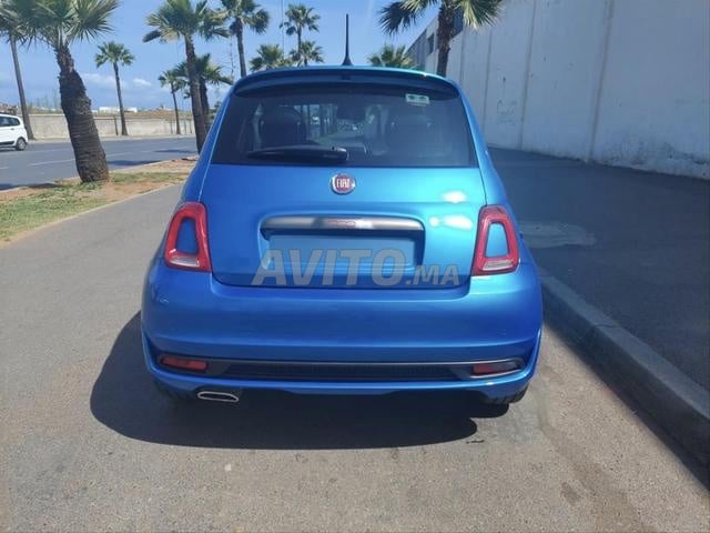 Fiat 500 bleue 2021 automatique
