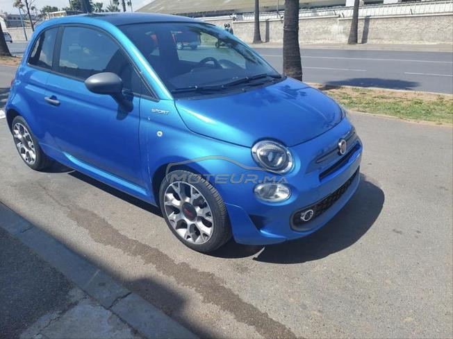 Fiat 500 bleu 2021 automatique 