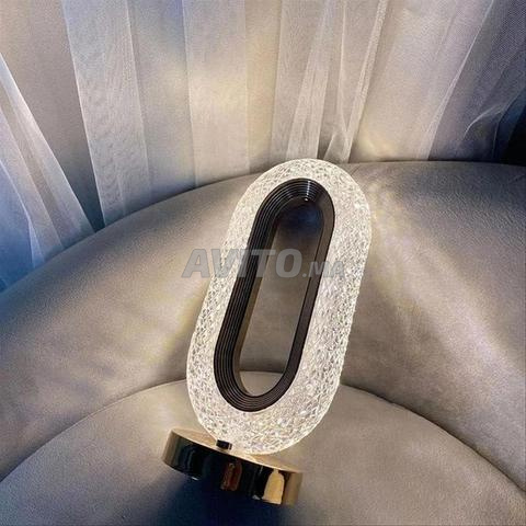 مصباح LED بتأثير الكريستال - 2
