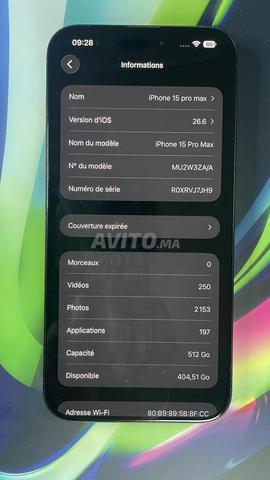 iPhone 15 Pro Max Très bon état 🎁 AirPods Pro