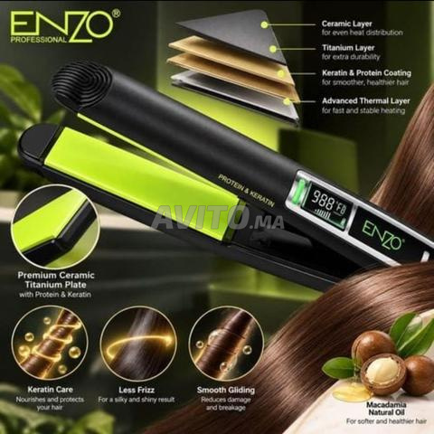 مملس الشعر الكهربائي ENZO Professional - 2