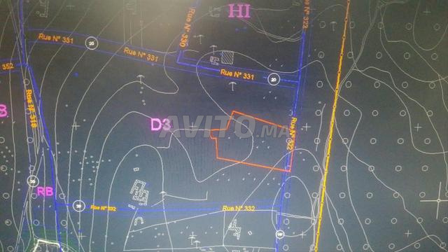 Terrain de 10 000 m² Zone villas D3 Terrain titré