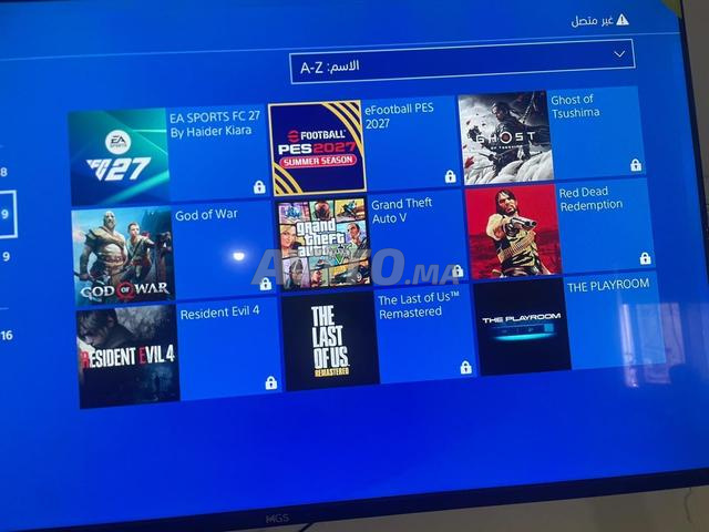 PS4 Slim, peu utilisée, pour ceux qui sont pressés. - 2