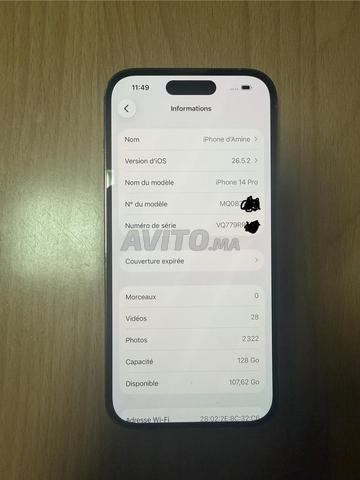 iPhone 14 Pro gold carte SIM - 2