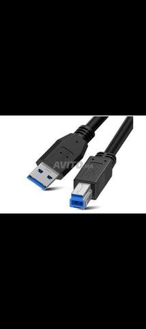 كابل USB 3.0 للطابعة - من النوع A إلى النوع B