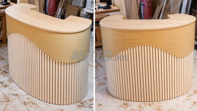 # 🪵 Comptoir en bois – Qualité professionnelle - 2