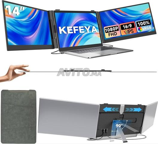 شاشة كمبيوتر محمول ثلاثية محمولة Kefeya S8 PRO 14 Full HD