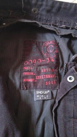 Gilet Sans Manche Cargo Homme Marron - Taille M-L - 2