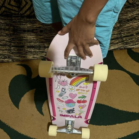Skateboard Cruiser Impala Art Baby Girl - 2
