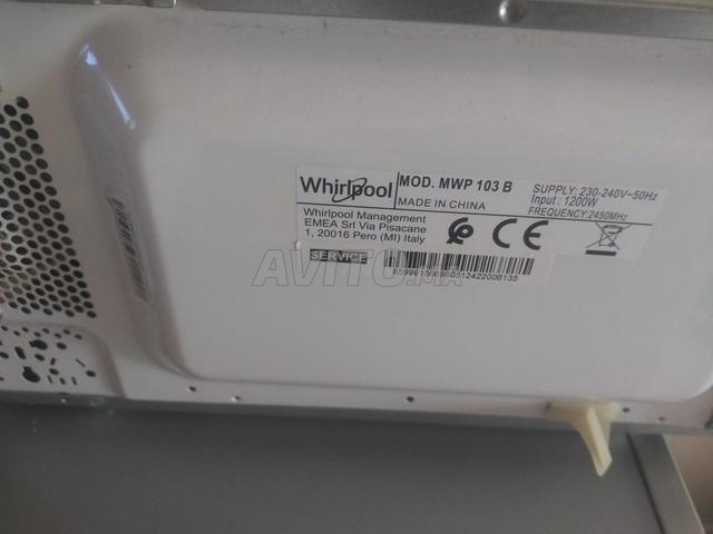 ميكروويف بشواية WHIRLPOOL سعة 20 لتر - عاجل - 2