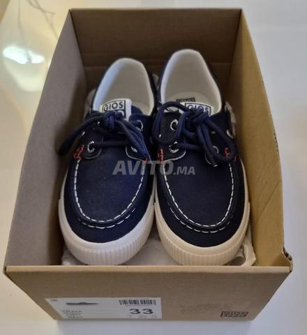 Chaussures garçon bleu marine - 2